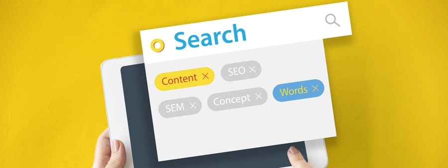 keyword seo content website tags search